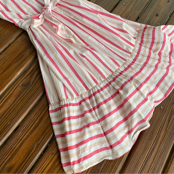 Kate Spade New York Peach Sherbert Midi Dress EUC - Picture 14 of 16